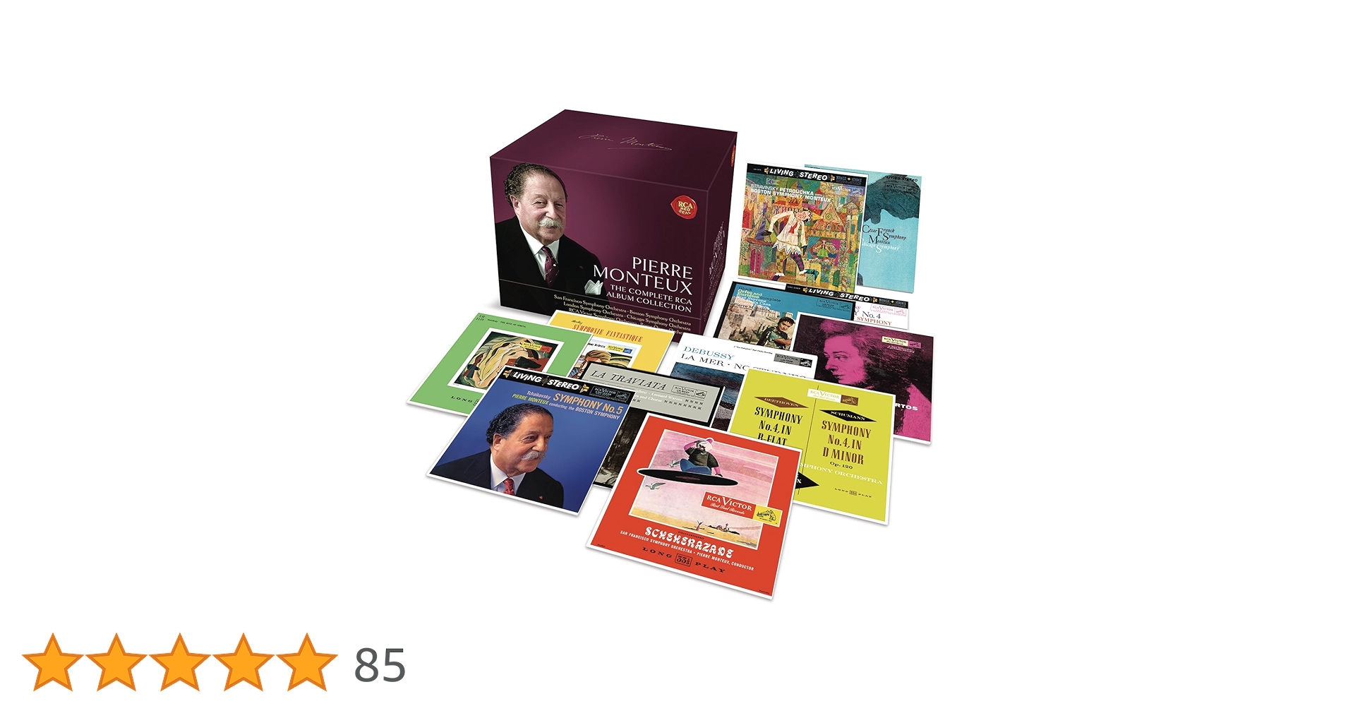 クラシック Pierre Monteux - The Complete RCA Album Pierre Monteux - The Complete Rca Album Collection: Amazon.co.uk